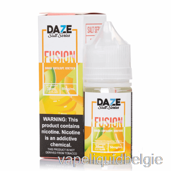 Vape Vloeibare Banaan Meloen Honingdauw - 7 Daze Fusiezout - 30 Ml 50 Mg